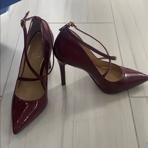 Closed Toe Strappy Heels